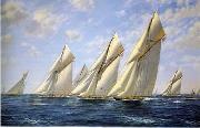 unknow artist Seascape, boats, ships and warships. 04 china oil painting reproduction